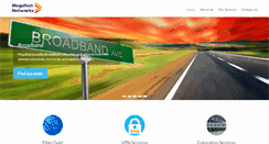 Desktop Screenshot of megafastnetworks.com